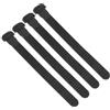 YARNOW Cinturino per Pattini a rotelle 4 Pezzi in PVC, Fibbia Nera Stabile per Roller Skates, Cinghia di Ricambio per Skating Shoes e Pattinaggio di velocità Stili Multipli