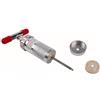VILLCASE Bait Shaper per Esche da Pesca, Lega di Alluminio, Argento | Strumento Pratico per Fabbricazione di Esche, Modellazione Meccanica, Forza di Compressione Elevata