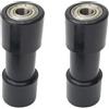 MeevrgR 2 ruote con cuscinetti 698zz da 70 x 25,5 mm, per vogatore e macchina addominale