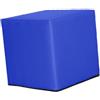getuse Blocco Yoga Cubo 30Cm Pelle Pu Blu