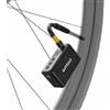 CYCLAMI Mini pompa per bicicletta, 130 psi, pompa elettrica per bicicletta con manometro digitale, per valvola Schrader e Presta per mountain bike, bici da città e bici da corsa