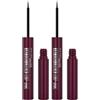 Maybelline New York Eyeliner Liquido, Colore Intenso, Non si Sfalda, Applicatore di Precisione, Formula Waterproof, Tattoo Liner Dip-Ink, Tonalità: Burgundy Boost, 3,5 ml (Confezione da 2)