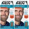 Just For Men Barba & Baffi, Tinta Per Uomo Con Cheratina, Per Una Barba Più Folta, Tintura Senza Ammoniaca, Elimina I Peli Grigi, Con Pettine Applicatore, Colore Castano Chiaro, M25 (Confezione da 2)