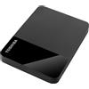 Toshiba Canvio Ready disco rigido esterno 4 TB 2.5" Micro-USB B 2.0/3.2 Gen 1 (3.1 Gen 1) Nero