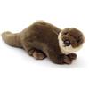 Uni Toys Uni-Toys - Lontra, in posizione eretta - 32 cm (lunghezza) - Lontra in peluche - Peluche, animale di peluche