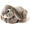 Uni Toys Uni-Toys - Coniglio grigio sdraiato - 18 cm (lunghezza) - Coniglio in peluche - Peluche, pupazzo morbido