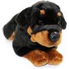 Uni Toys Uni-Toys - Rottweiler, in posizione sdraiata - 45 cm (lunghezza) - Cane di peluche, animale domestico - Peluche, pupazzo
