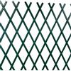 TENAX Treplas 100x300 cm, Verde, Traliccio Estensibile in PVC per Sostegno a Muro di Fiori e Piante Rampicanti