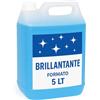 Lemag srl Brillantante Lavastoviglie Professionale 5 Litri - Anticalcare, Sgrassante, Formula HACCP - Fino a 1000 Lavaggi - Per Bicchieri, Piatti e Posate Brillanti - Lemag srl