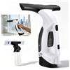 VeftBltrem Lavavetri Elettrico Senza Fili 2000Pa, Aspiragocce Ricaricabile con Batteria 2200mAh 40min, Serbatoio 150ml e Bocchetta 280mm, Pulitore Vetri per Finestre, Specchi, Piastrelle e Auto