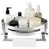 msymsyu 1 mensola angolare per il bagno in acciaio inox, senza foratura, con 23 cm, porta asciugamani Bathroom Shelf no Drill mensola doccia senza foratura, per riporre articoli da bagno