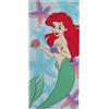 Jay Franco Asciugamano Disney La Sirenetta Ariel - per Bagno, Spiaggia e Piscina - 100% Cotone, 71cm x 147 cm