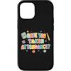 School Attendance Humor Classroom Mood V Custodia per iPhone 12/12 Pro Carino Scuola Frequentazione Umorismo Insegnante Aula