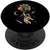 Solar System Cosmic Explorer Astronauta Holding Planet Palloncini Spazio Bambini Design PopSockets PopGrip Adesivo