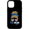 Diabetic Gifts Women Men Diabetes Awaren Custodia per iPhone 12/12 Pro Mese di sensibilizzazione al diabete di tipo 1 della mamma T1D
