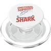 Emotional Support Shark Do Not Pet Gifts Squalo di supporto emotivo PopSockets PopGrip per MagSafe