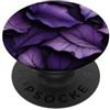 Deep Purple, Lavender & Lilac Flower Gif Foglie Viola Profondo Fiori Botanici Vaporwave PopSockets PopGrip Adesivo