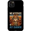 Owl Navigator Explorer Compass Custodia per iPhone 11 Pro Max Noi Navigare All'alba Owl Compass Aviator