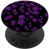 Purple Aesthetic Gifts Simpatico motivo floreale viola con motivo botanico estetico PopSockets PopGrip Adesivo