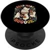 Spooky Halloween Teacher Educator Fall A Spooky Ghost Reader Leggi di più Libri Amante dei libri Halloween PopSockets PopGrip Adesivo