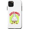 Cheeky Coop Humor Custodia per iPhone 11 Pro Max Indovina che culo di pollo divertente scherzo fattoria umorismo barnyard