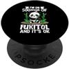 I'm On 500mg Of Fukitol And It's Ok Pand Sono Su 500mg Di Fukitol E Va Ok PopSockets PopGrip Adesivo