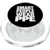 International Day for Health and Safety Smart People Wear DPI sul posto di lavoro Sicurezza Cultura Campagna Regalo PopSockets PopGrip per MagSafe