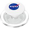 Nasa Logo NASA polpetta e testo cadetto spaziale PopSockets PopGrip per MagSafe