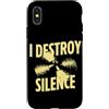 Cymbals Gift / Drummer Gifts for Men and Custodia per iPhone X/XS Piatti Batterista Piatti per batteria