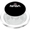 NASA Worm Logo con bandiera americana Swea PopSockets PopGrip per MagSafe
