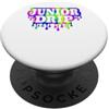 Junior Grade Back To School Drip Shopp Junior Drip 11 ° grado Torna al liceo College Juniors PopSockets PopGrip Adesivo