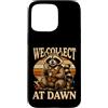 Trash Raccoon Lover Garbage Custodia per iPhone 15 Pro Max Detective procioni che raccogliamo all'alba