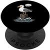 Nordsee Möwe Wattenmeer Moin Gabbiani del Mare del Nord Costa Onde Sensazione di casa PopSockets PopGrip Adesivo