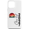 Senior Class Of 2027 Retro Mountain Sapp Custodia per iPhone 13 Pro Max Classe senior del 2027 Retro Mountain Sunrise HS-College Grad