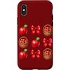 Apple Picking Season Fall Harvest Autumn Custodia per iPhone X/XS Apple Picking Crew Apple Picking Squad Love Mele