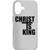 JESUS CHRIST IS KING TEES Custodia per iPhone 17 CRISTO È IL RE GESÙ È IL RE CROCIFISSO CROCE