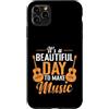 Rock pop pop hip-hop vintage soprano ten Custodia per iPhone 11 Pro Max È una bella giornata per fare musica