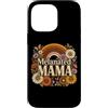 Melanin Pride Mom Motherhood Bohemian De Custodia per iPhone 14 Pro Max Melanated Mama Boho Floral Festa della mamma Groovy Mom