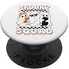 Halloween Costume Funny Spooky Season Halloween Spooky Squad Carino Fantasmi Divertente Halloween PopSockets PopGrip Adesivo