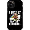 Flo Design Fantasy Football Outfits Custodia per iPhone 11 Pro Fantasy Football Queen Women Fantasy Football Funny Women