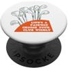Whyitsme Design Golf Life è un fairway scegli saggiamente il tuo club PopSockets PopGrip Adesivo