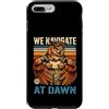Owl Navigator Explorer Compass Custodia per iPhone 7 Plus/8 Plus Noi Navigare All'alba Owl Compass Aviator