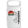 Senior Class Of 2027 Retro Mountain Sapp Custodia per iPhone Air Classe senior del 2027 Retro Mountain Sunrise HS-College Grad
