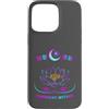 Cyber Spiritual Aesthetic & Y2K Street Custodia per iPhone 15 Pro Max Cyberpunk Lotus Cyber Spiritual Kanji
