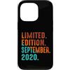 September 2020 Retro Vintage Year 2020 G Custodia per iPhone 13 Pro Edizione Limitata Settembre 2020 Compleanno