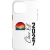 Senior Class Of 2027 Retro Mountain Sapp Custodia per iPhone 16 Pro Max Classe senior del 2027 Retro Mountain Sunrise HS-College Grad