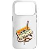 Vintage Cassette Tape and Pencil Rewind Custodia per iPhone 17 Pro Nastro a cassetta vintage a matita, stile nostalgico, anni '80 e '90