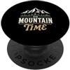 PeeKay Apparel - Hiking Tempo di montagna Escursionismo Campeggio PopSockets PopGrip Adesivo