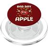 Apple Picking Season Fall Harvest Autumn Bad Day To Be An Apple Raccolta Raccolta Stagione Divertente Bambini PopSockets PopGrip per MagSafe