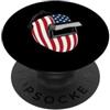 Funny Welder Welding Metal Worker Job Gr Casco Saldatore Bandiera Americana Saldatura Metalworkers Metalworker PopSockets PopGrip Adesivo